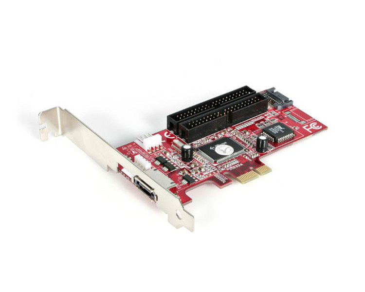 StarTech.com 2 Port SATA II and 2 Port IDE PCI Express Controller Card Schnittstellenkarte/Adapter