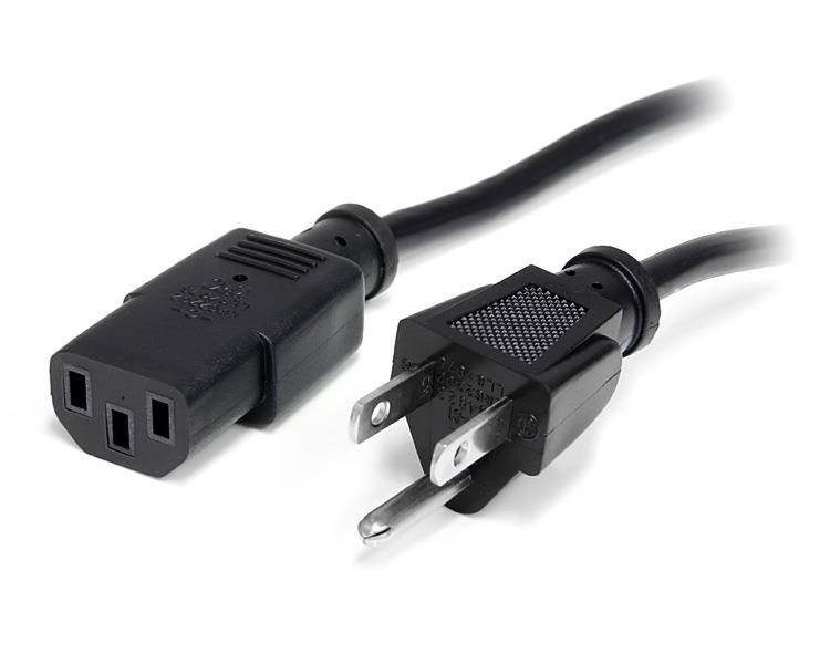 StarTech.com 10 ft. IBM Power Cable 3.05м Черный кабель питания