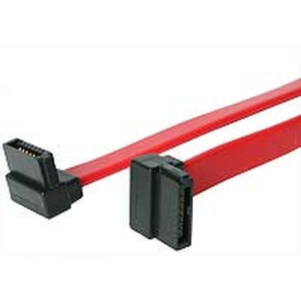 StarTech.com 36 inch Right Angle Serial ATA Cable (both ends) 0.9м Красный кабель SATA