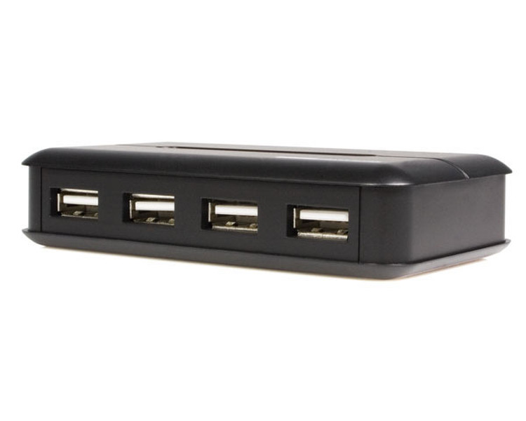 StarTech.com USB Hub - 4 x 4-pin 480Мбит/с Черный хаб-разветвитель