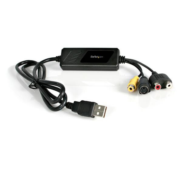 StarTech.com USB S-Video and Composite Video Capture Device Cable with Audio