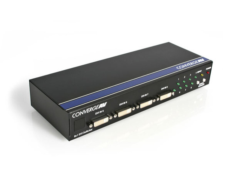 StarTech.com Converge A/V 8 - 1 DVI Digital Switch video splitter
