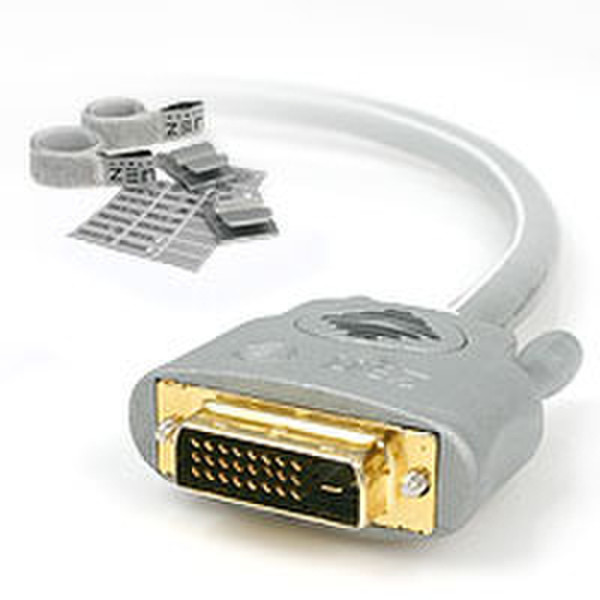 StarTech.com Cable ZEN 3.3 ft (1m) DVI Digital Video Cable 1m Grey DVI cable