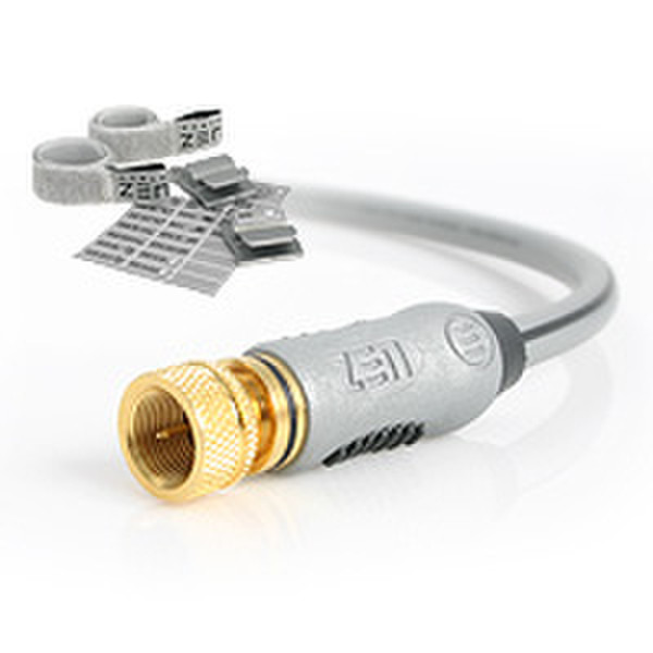 StarTech.com Cable ZEN 6.6 ft (2m) RF Coaxial Video Cable 2м Серый коаксиальный кабель