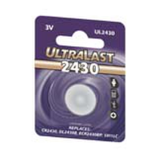 UltraLast UL2430 Литиевая 3В батарейки
