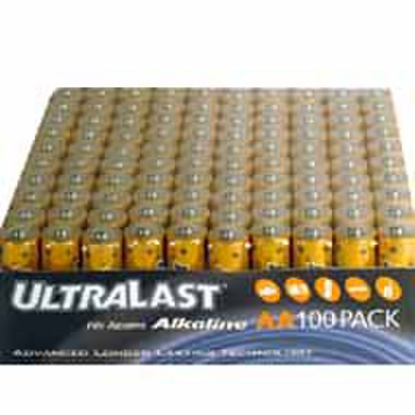 UltraLast ULA100AAB Alkali 1.5V Nicht wiederaufladbare Batterie