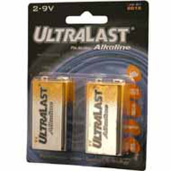 UltraLast ULA29V Alkaline 9V non-rechargeable battery