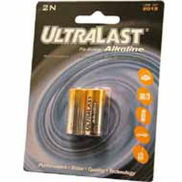 UltraLast ULA2N Alkaline 1.5V non-rechargeable battery