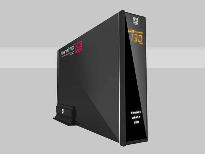 MUKii TIP-375U3-BK 3.5" Black storage enclosure