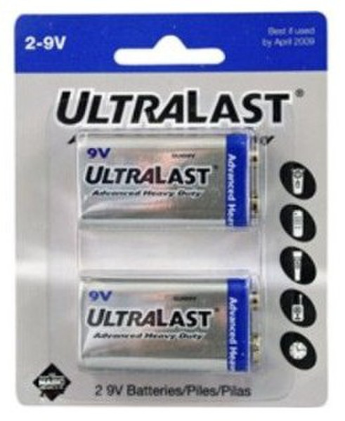 UltraLast ULHD29V Zinkchlorid Nicht wiederaufladbare Batterie