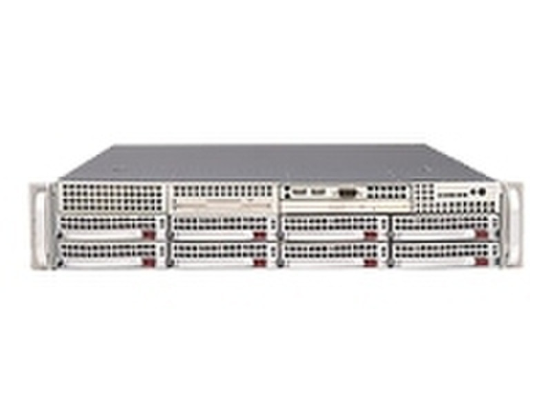 Supermicro SuperChassis 825S2-560LPV Full-Tower 560W Silber Computer-Gehäuse