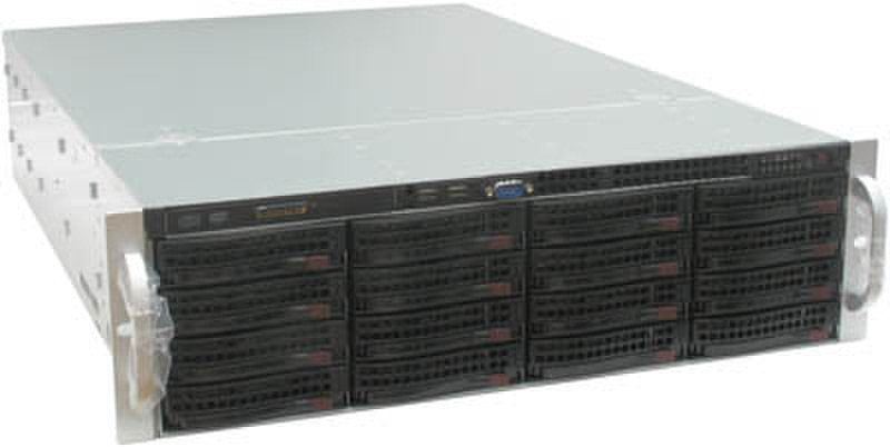 Supermicro SuperChassis 836E1-R800B, Black Low Profile (Slimline) 800W Black computer case