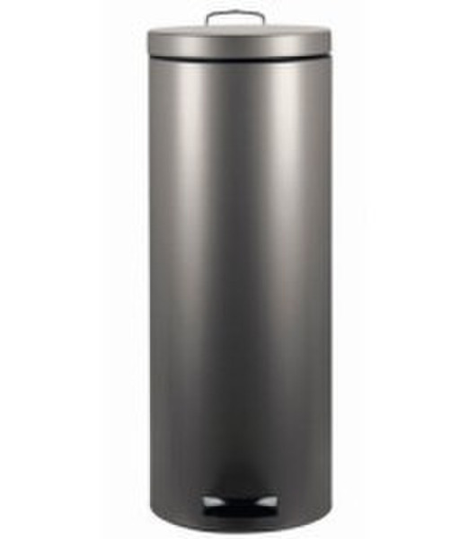 Brabantia Pedal Bin Slimline 20L Platinum waste basket