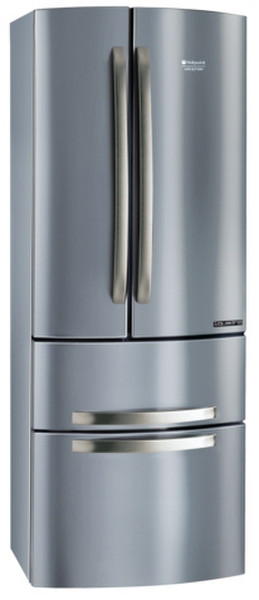 Hotpoint 4D AA X/HA freestanding 389L A+ Stainless steel side-by-side refrigerator