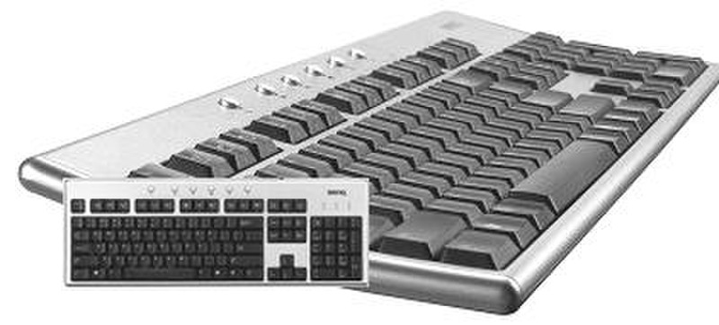 Benq Keyboard X-Touch 122 USB+PS/2 AZERTY Tastatur