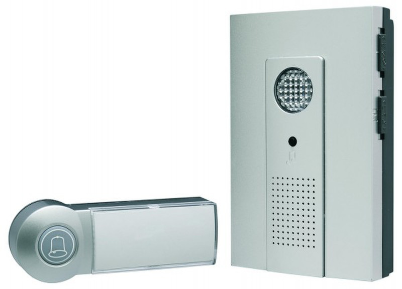Elro DB286A Wireless door bell kit Черный, Серый набор дверных звонков