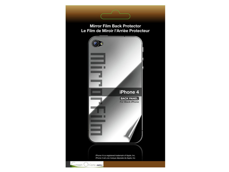 Green Onions Mirror Back Protector for iPhone 4