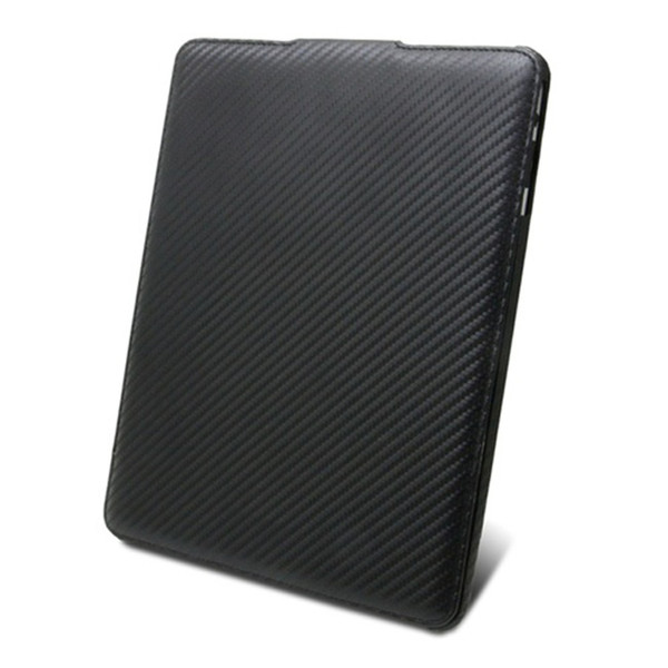 Mivizu Sleek iPad Leather Case Ruckfall Schwarz