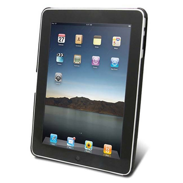 Mivizu Slim Fit iPad Leather Case Cover Black