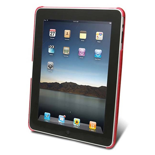 Mivizu Slim Fit iPad Leather Case Cover case Rot