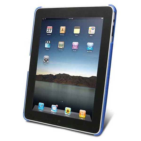 Mivizu Slim Fit iPad Leather Case Cover case Blau
