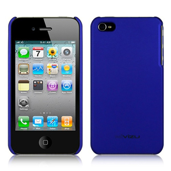 Mivizu iPhone 4 Slim Series Version 2 Case Cover Blue