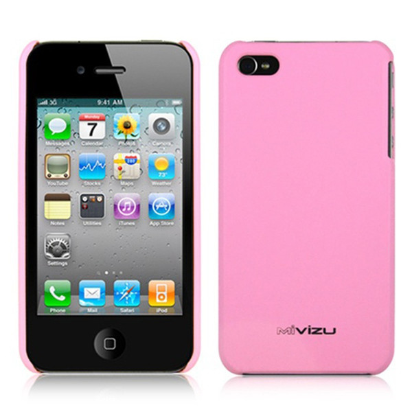 Mivizu iPhone 4 Slim Series Version 2 Case Cover case Розовый
