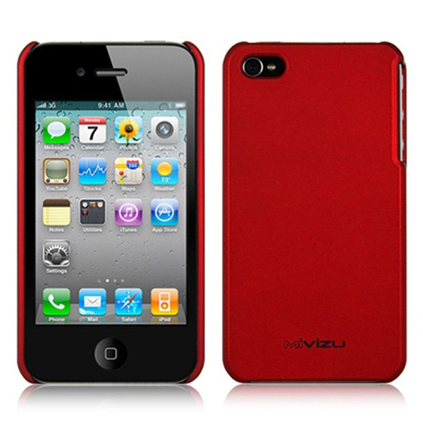 Mivizu iPhone 4 Slim Series Version 2 Case Cover case Красный