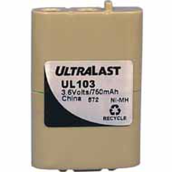 UltraLast UL103 Nickel-Metallhydrid (NiMH) 750mAh 3.6V