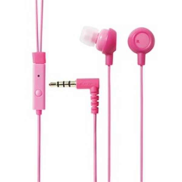Elecom Headset for Smartphone Fruits Binaural im Ohr Pink