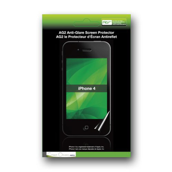 Green Onions RT-SPIP402 Apple iPhone 4S, iPhone 4 3Stück(e) Bildschirmschutzfolie