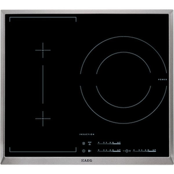 AEG HK653320XB Tabletop Electric induction Black,Brushed steel