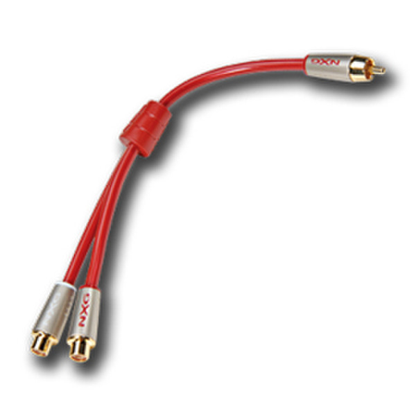 NXG Technology NXR-2021 0.2м RCA 2 x RCA Красный аудио кабель