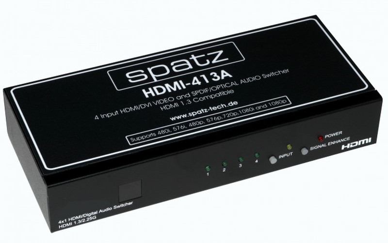 Spatz HDMI-413A HDMI коммутатор видео сигналов