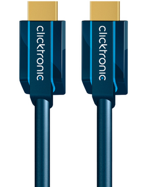 ClickTronic 1m High Speed HDMI 1m HDMI HDMI Blue