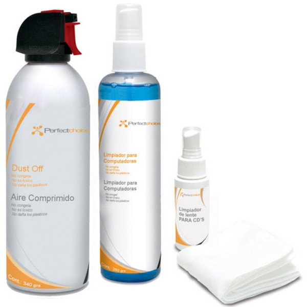 Perfect Choice PC-030119 Equipment cleansing wet/dry cloths & liquid equipment cleansing kit
