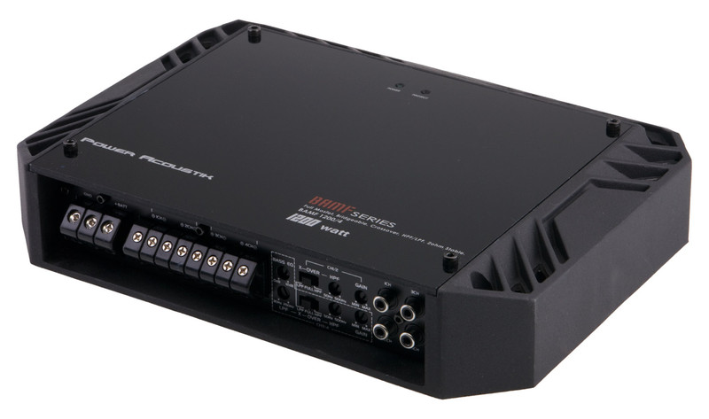 Power Acoustik BAMF1200/4 4.0 Car Wired Black audio amplifier