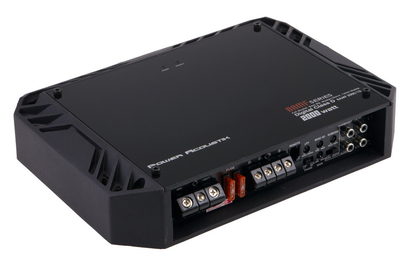 Power Acoustik BAMF2000/1D 1.0 Car Wired Black audio amplifier