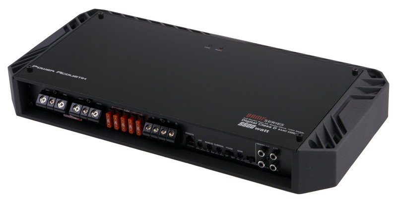 Power Acoustik BAMF5500/1D 1.0 Auto Verkabelt Schwarz Audioverstärker