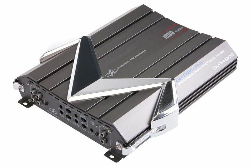 Power Acoustik OVN4-1200 4.0 Car Wired Black audio amplifier