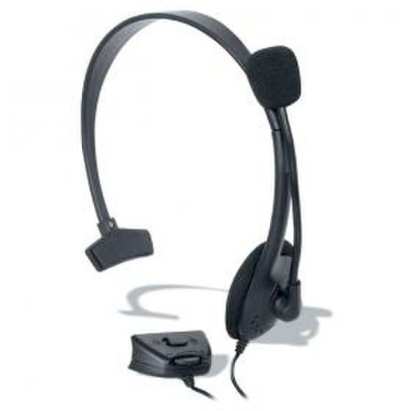 dreamGEAR Broadcaster Headset Монофонический Оголовье Черный гарнитура