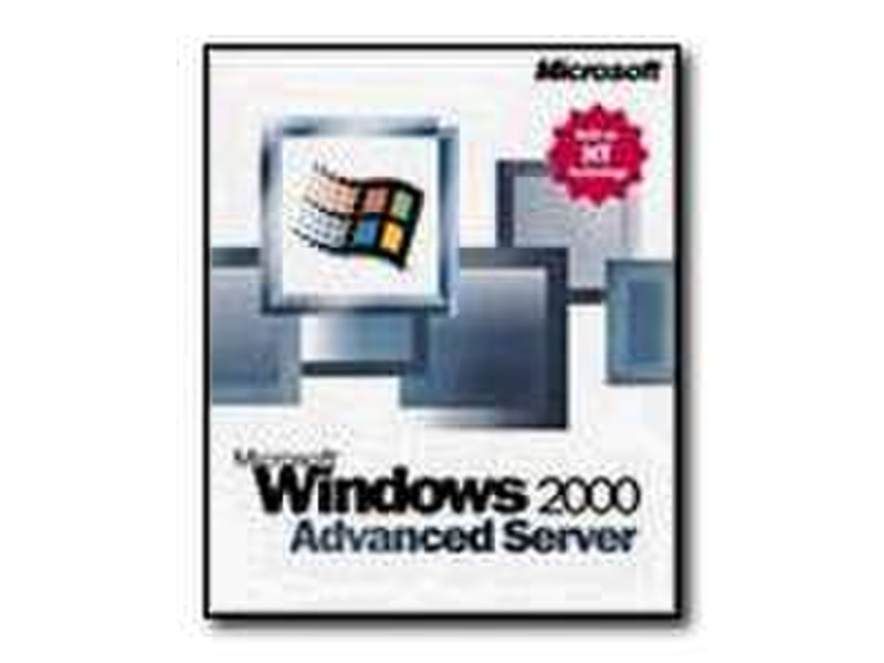 Microsoft WINDOWS ADVANCED SVR 2000 ENGLISH INTL CD-ROM 25 CLT