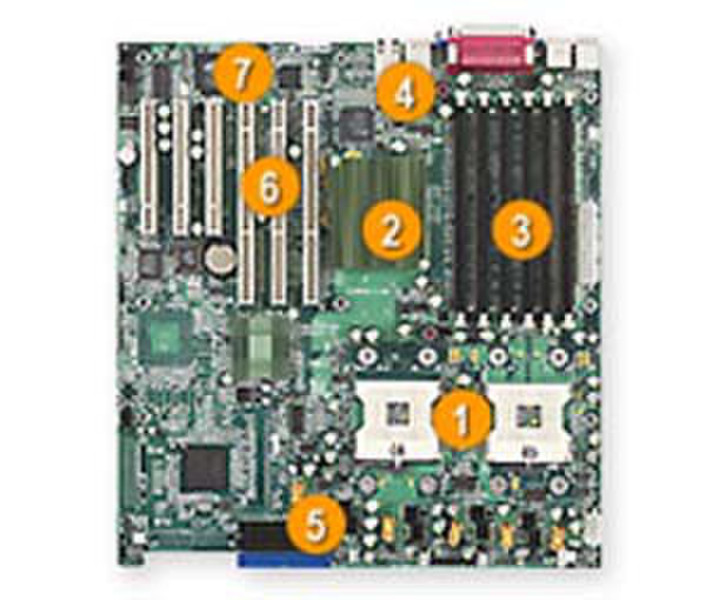 Supermicro X5DPL-IGM Intel E7501 Socket 604 (mPGA604) extended ATX motherboard