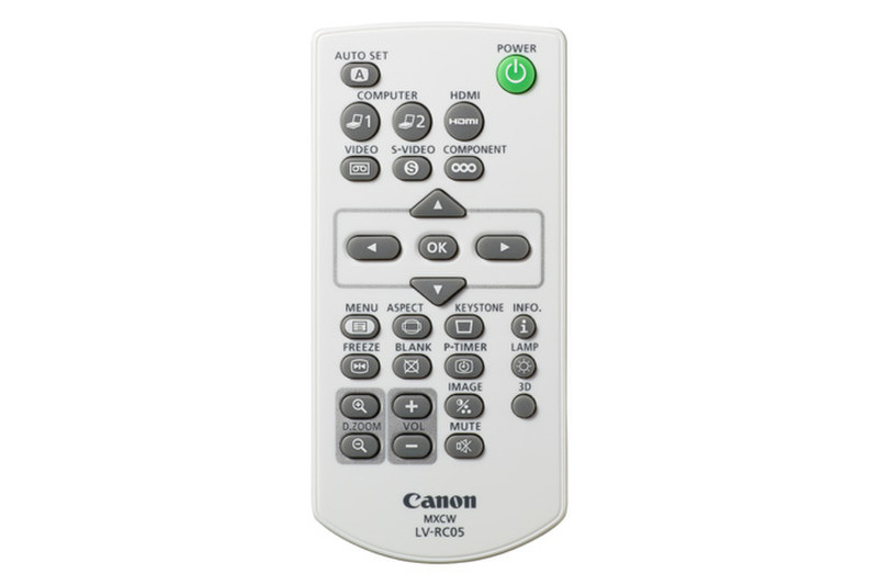 Canon 5811B001 Push buttons White remote control