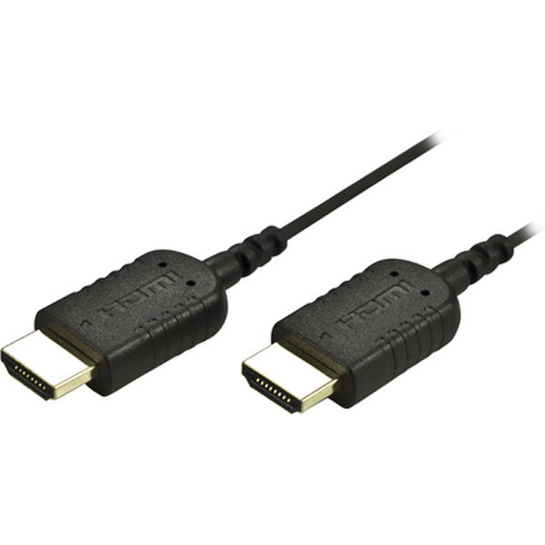 Deltaco HDMI-1027 2.5m HDMI HDMI Schwarz HDMI-Kabel