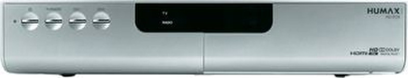 Humax HD-FOX Cable,Ethernet (RJ-45),Satellite Full HD Silver TV set-top box