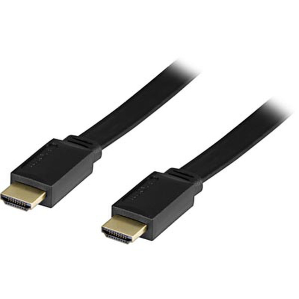 Deltaco HDMI-106F 7m HDMI HDMI Schwarz HDMI-Kabel