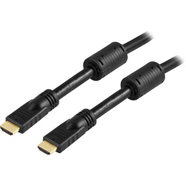 Deltaco HDMI-108X 20м HDMI HDMI Черный HDMI кабель