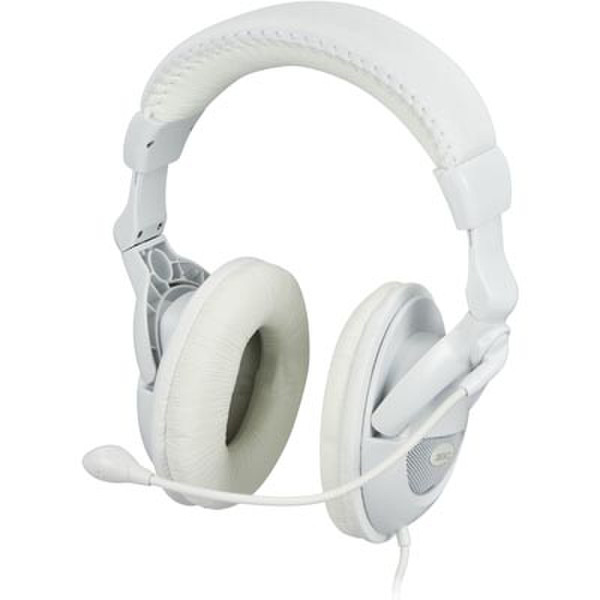 Deltaco HL-9V Kopfband Weiß Headset