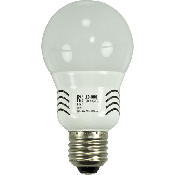 Deltaco LED-1010 3.5W E27 A Weiß LED-Lampe